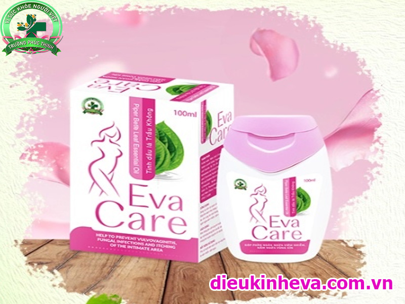 Dung dịch vệ sinh phụ nữ Eva Care thiết kế đẹp tiện dụng